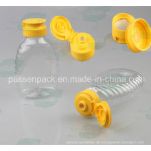 Gelbe Silikon-Ventilkappen für Pet Squeezable Honig-Flasche (PPC-PSVC-007)